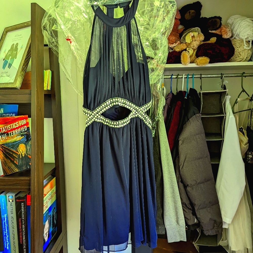 Dark blue Speechless formal dress size 11